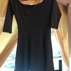 Off the shoulder Skater Dress